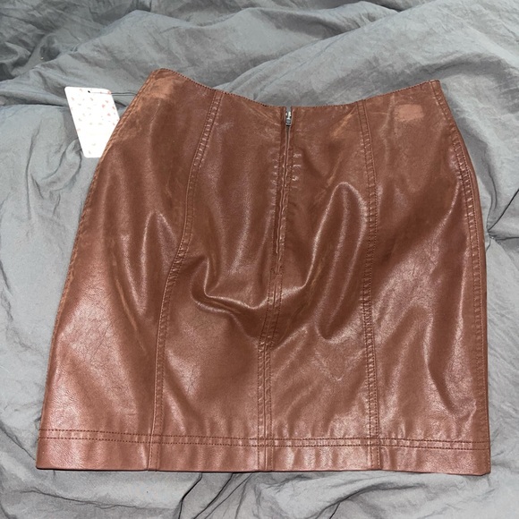 Sued free people skirt - Picture 2 of 3